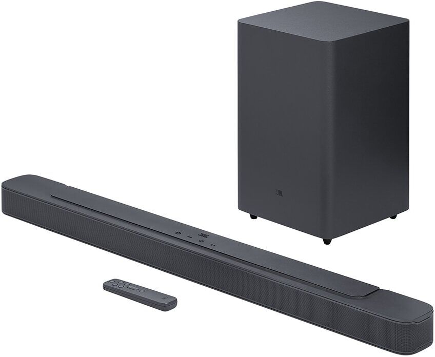 JBL Bar 2.1 Deep Bass 2.1 Channel Soundbar with Wireless Subwoofer Black NoSize