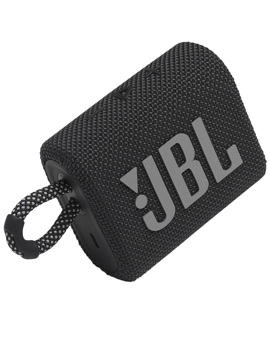 JBL Go 3 Waterproof Portable Bluetooth Speaker Black NoSize