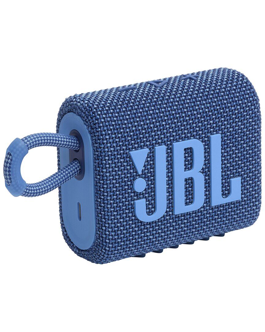 JBL Go 3 Eco Ultra-Portable Waterproof Bluetooth Speaker Blue NoSize