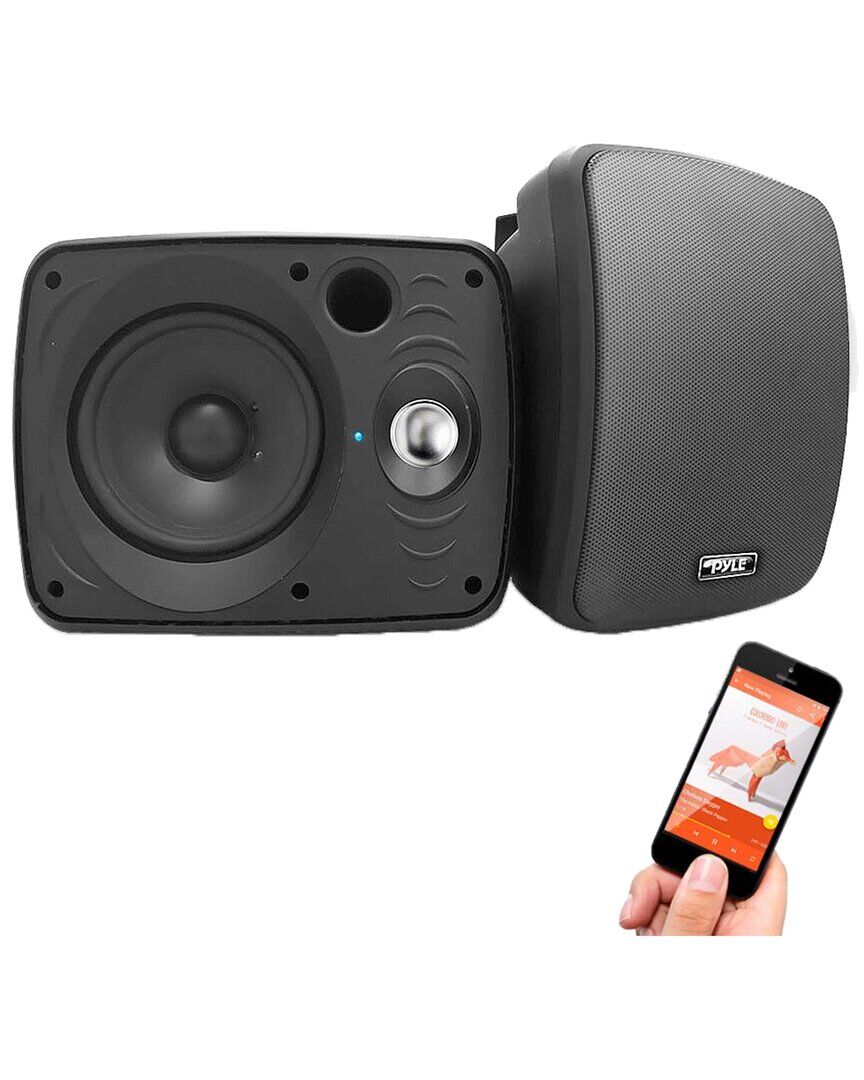 Pyle Waterproof & Bluetooth Outdoor Speaker System Black NoSize