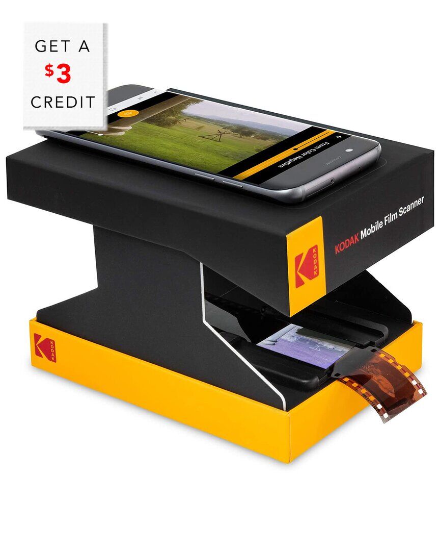 Kodak Mobile Phone Film Scanner with $3 Credit Black NoSize