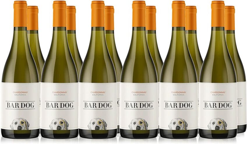 Vintage Wine Estates Bar Dog 2019 Chardonnay: 6 or 12 Pack NoColor 6 pack