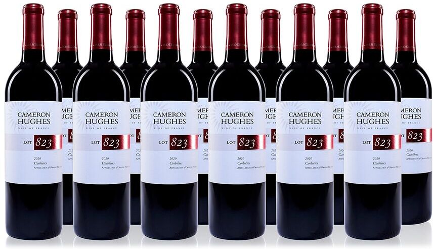 Vintage Wine Estates Cameron Hughes Lot 823 2020 Corbieres: 6 or 12 Bottles NoColor 6 pack