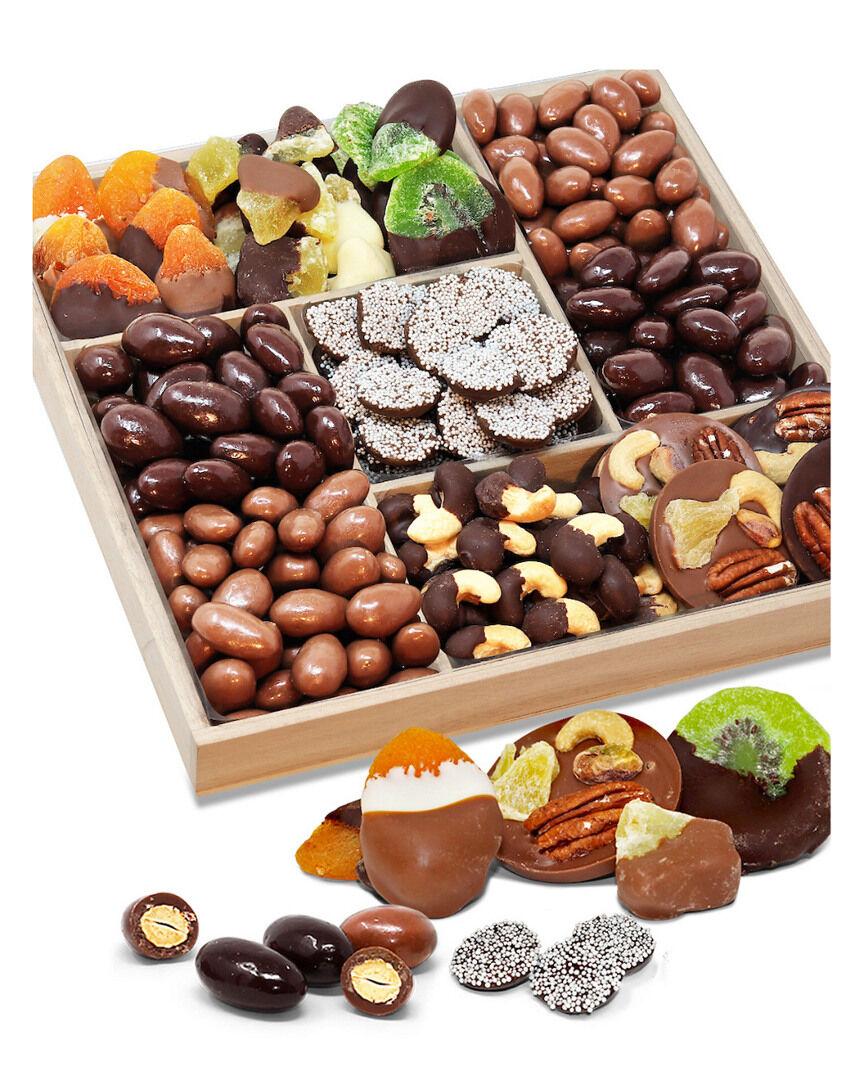 Chocolate Covered Company Spectacular Dried Fruit & Nut Gift Tray NoColor NoSize