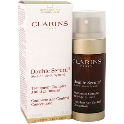 Clarins Unisex 1oz Double Serum Complete Age Control Concentrate NoColor NoSize Clarins Unisex 1oz Double Serum Complete Age Control Concentrate NoColor NoSize