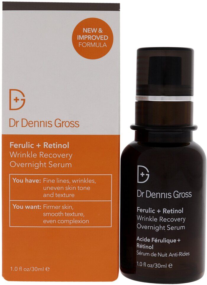 Dr. Dennis Gross Skincare 1oz Ferulic Plus Retinol Wrinkle Recovery Overnight Serum NoColor NoSize