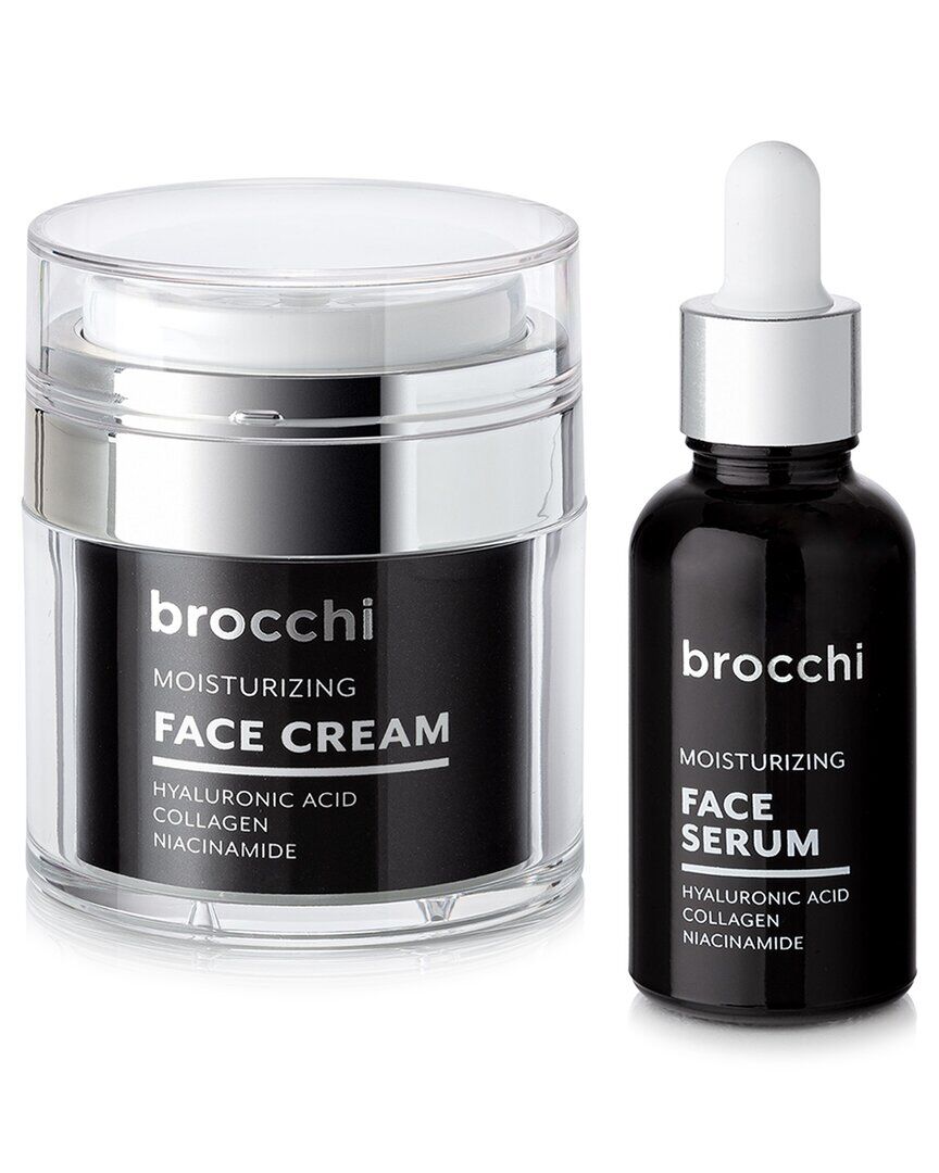 Sebastian Brocchi Men's Hyaluronic Acid Face Cream & Serum 2pc Set NoColor NoSize