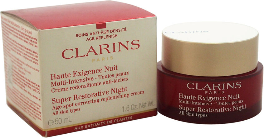 Clarins 1.7oz Super Restorative Night Cream For All Skin Types NoColor NoSize