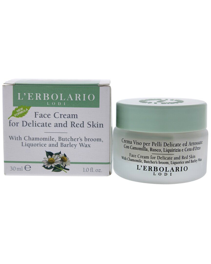 L'Erbolario LErbolario 1oz Face Cream for Delicate and Red Skin NoColor NoSize