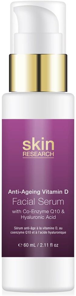 Skin Research 1.01oz Vitamin D, Hyaluronic Acid & Co-Enzyme Q10 Facial Serum NoColor NoSize