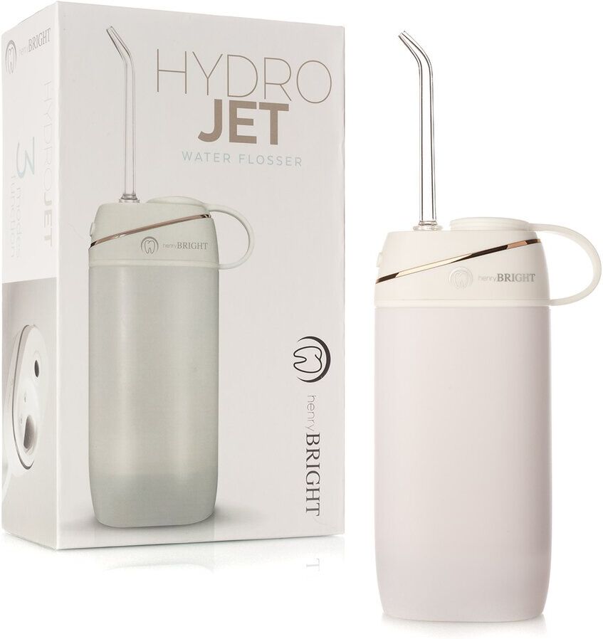 HenryBright Henry Bright Hydro Jet USB Water Flosser White NoSize