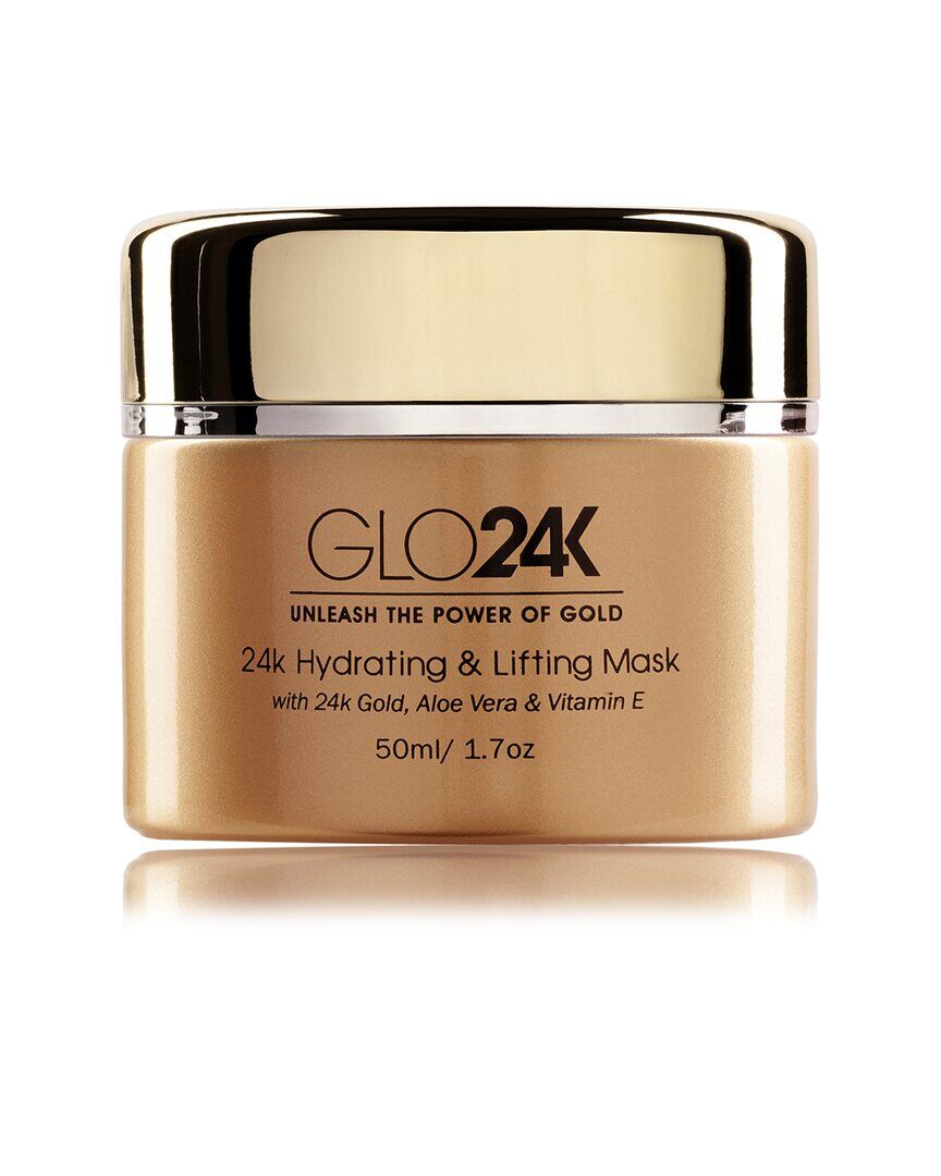 GLO24K 24k Hydrating & Lifting Mask with 24k Gold, Aloe Vera & Vitamin E NoColor NoSize