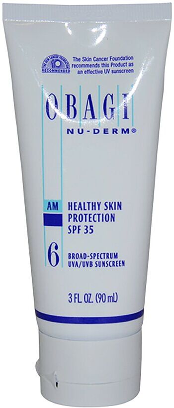 Obagi 3oz Nu-Derm #6 AM Healthy Skin Protection SPF 35 NoColor NoSize