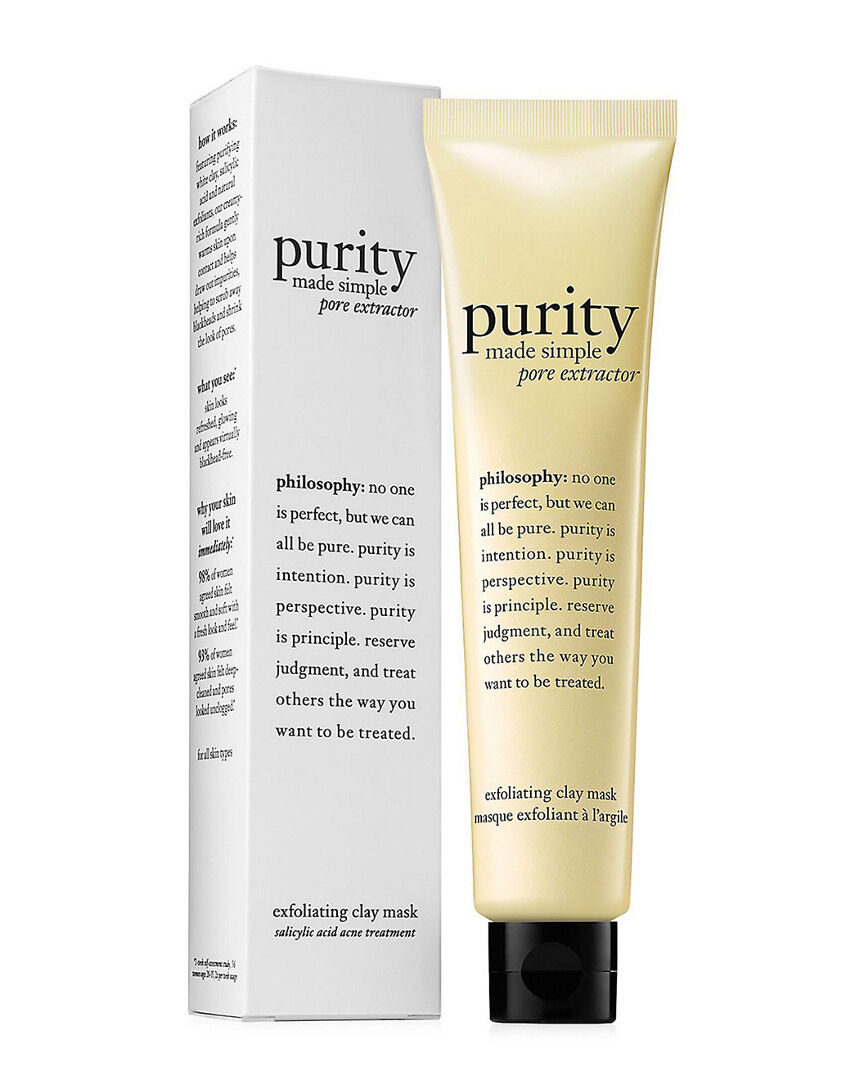 Philosophy 2.5oz Purity Made Simple Pore Extractor Exfoliating Clay Mask NoColor NoSize