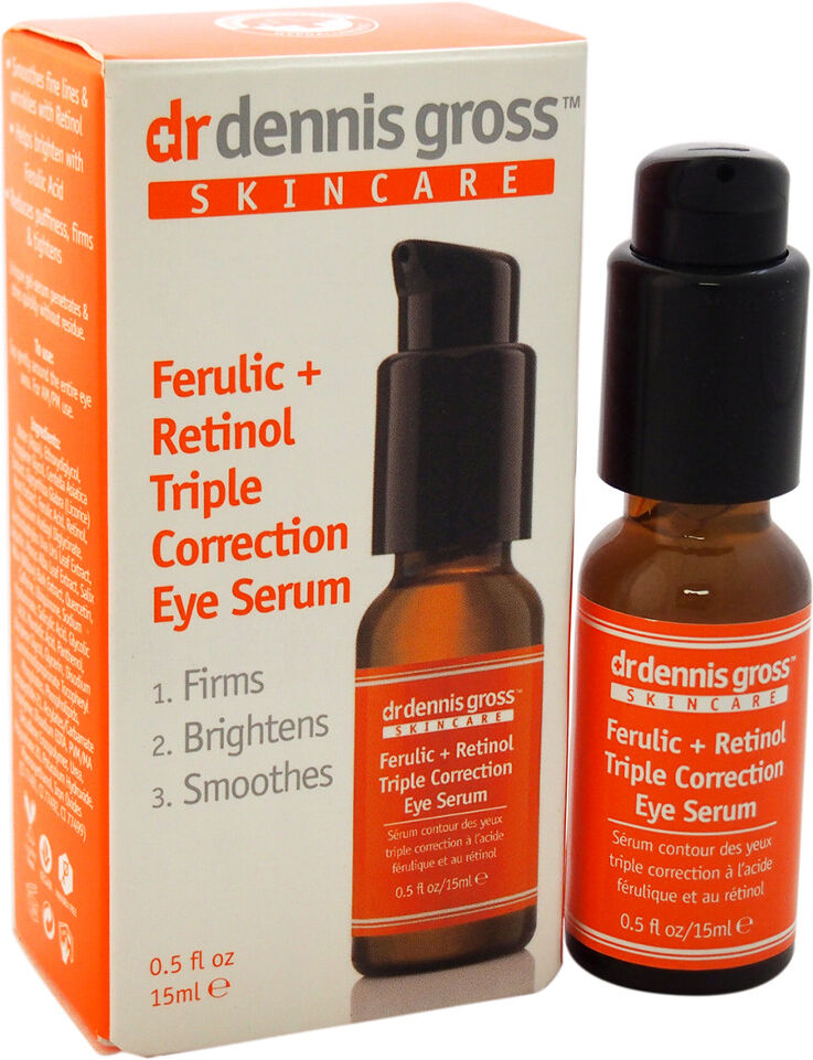 Dr. Dennis Gross Skincare 0.5oz Ferulic + Retinol Triple Correction Eye Serum Multicolor NoSize