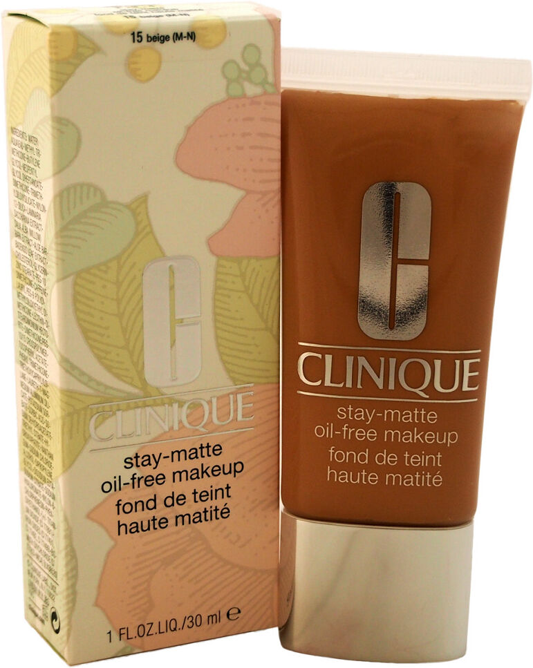 Clinique Women's 1oz #15 Beige Stay-Matte Oil-Free Makeup NoColor NoSize