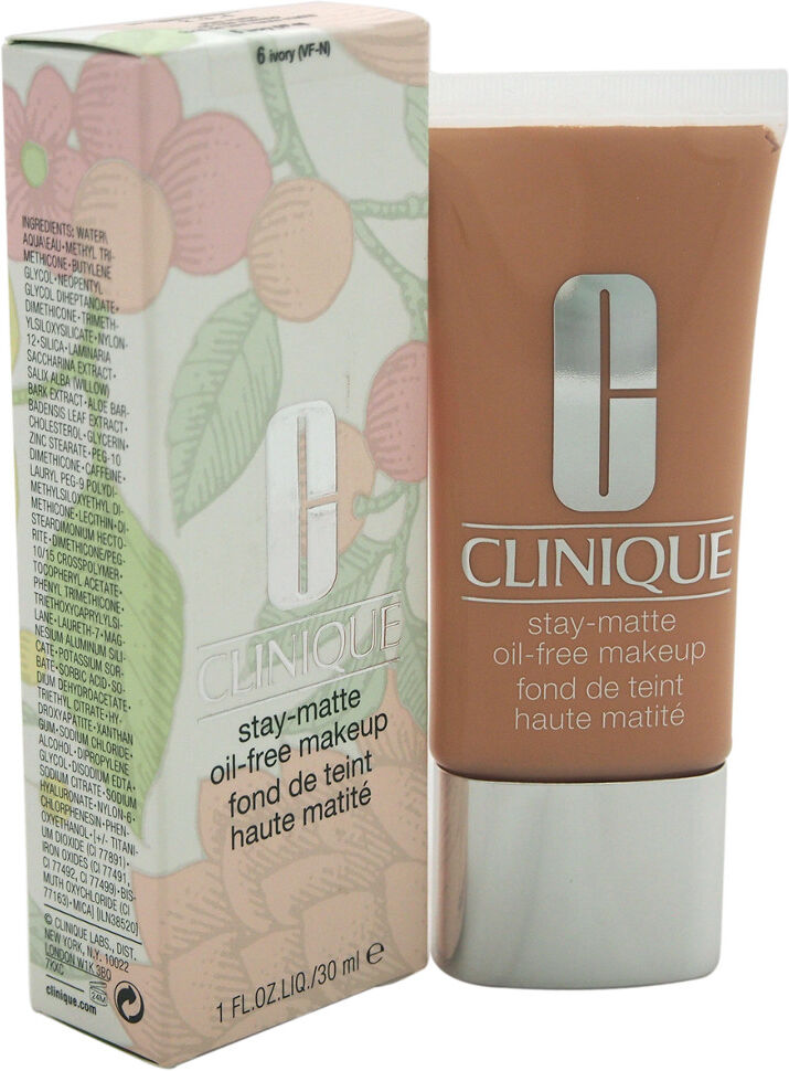 Clinique Stay-Matte Ivory 1oz Oil-Free Makeup NoColor NoSize