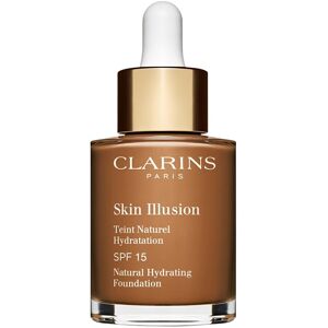 Clarins 1oz 1185 Chocolate Skin Illusion Natural Hydrating Foundation NoColor NoSize