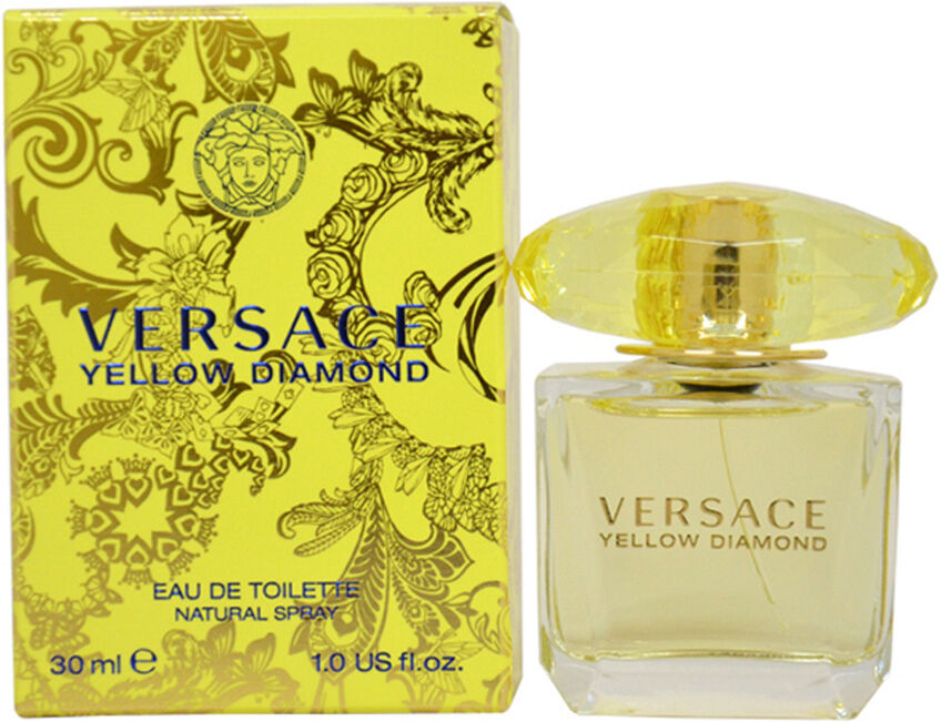 1oz Versace Yellow Diamond Eau de Toilette Spray NoColor NoSize