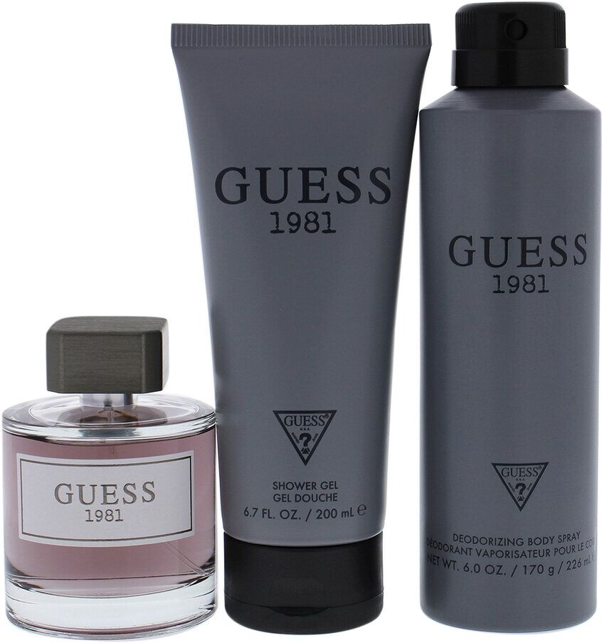 GUESS Men's GUESS 1981 3pc Gift Set NoColor NoSize