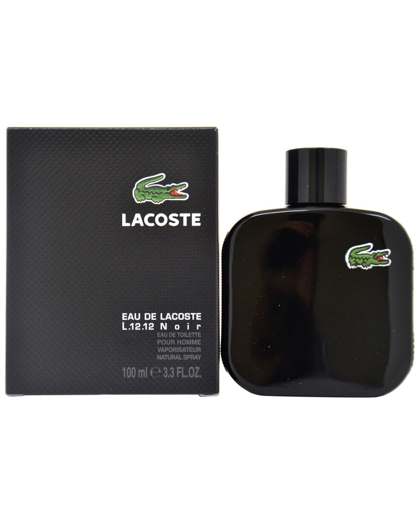Lacoste Men's "Eau De Lacoste L.12.12 Noir" 3.3oz Eau de Toilette Spray NoColor NoSize