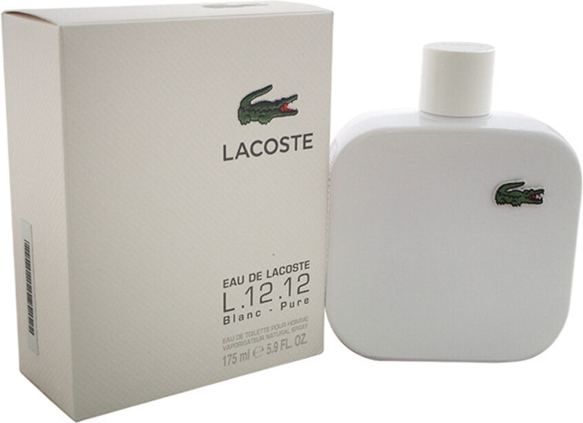 Lacoste Men's 5.9oz L.12.12 Blanc Eau de Toilette Spray NoColor NoSize