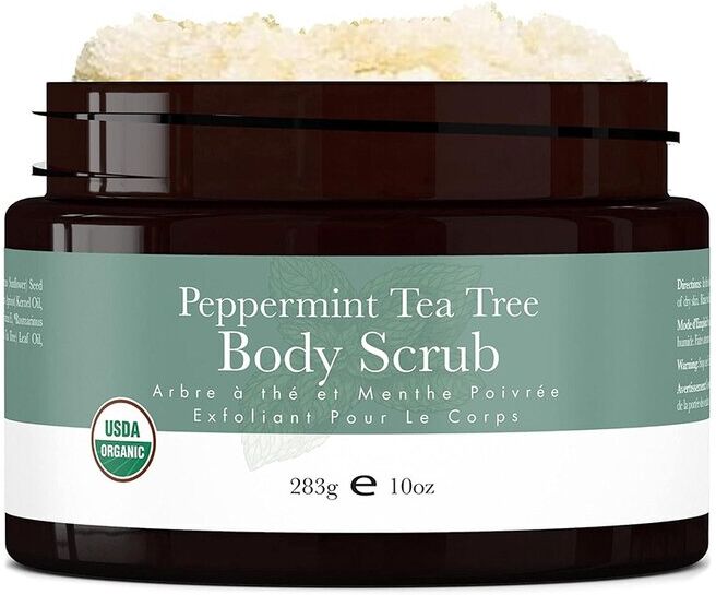 Beauty by Earth Unisex 10oz 2 Pack Peppermint Tea Tree Body Scrub NoColor NoSize