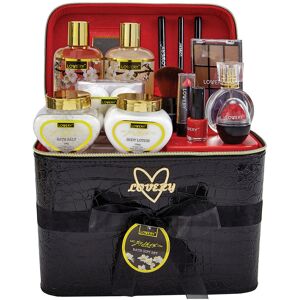 Lovery 30pc Jasmine-Scented Home Spa & Makeup Set - Bath and Body Deluxe Gift NoColor NoSize
