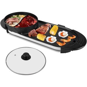 Fresh Fab Finds 2-In-1 Electric Hot Pot With BBQ Grill Cooker NoColor NoSize