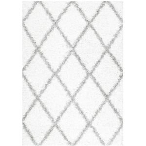 nuLOOM Shanna Shaggy Rug NoColor 6' x 9'