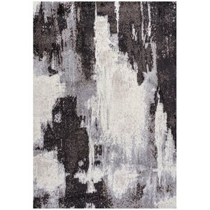 JONATHAN Y Zoe Contemporary Bohemian Abstract Marble Area Rug Charcoal 5' x 8'