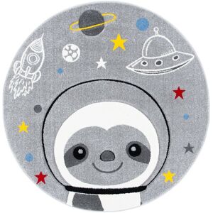 Safavieh Carousel Kids Power Loomed Rug NoColor Round: 4'