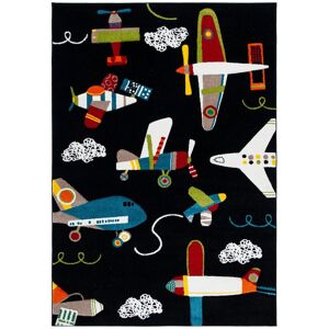 Safavieh Carousel Kids Power Loomed Rug NoColor Round: 5'