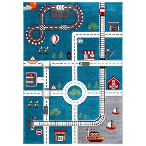 Safavieh Carousel Kids Power Loomed Rug NoColor Round: 8'