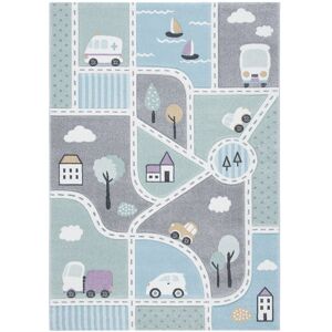 Safavieh Carousel Kids Power Loomed Rug NoColor 4' x 6'