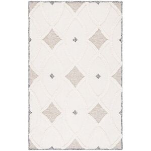Safavieh Casablanca Hand Tufted Wool-Blend Rug NoColor 8' x 10'