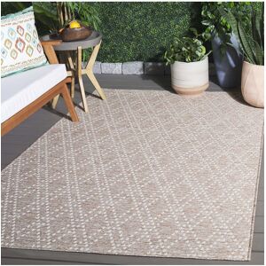 Safavieh Sunset Rhombel Power-Loomed Indoor/Outdoor Rug rust Runner: 2' x 8'