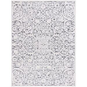 Safavieh Cabana Indoor/Outdoor Rug White Runner: 2' x 7'