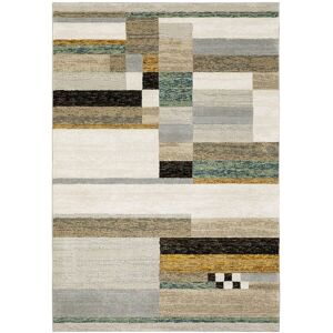 StyleHaven Serene Contemporary Geometric Area Rug NoColor 3' x 5'