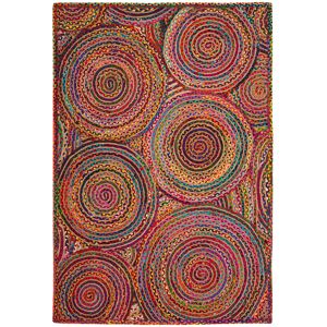 Safavieh Cape Cod Cotton and Jute Rug NoColor Runner: 2' x 12'