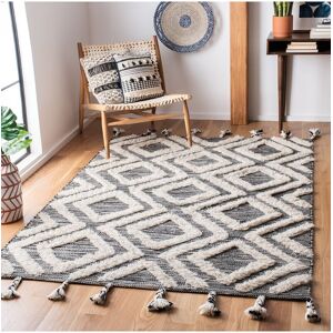 Safavieh Kenya Hand Tufted Wool Rug Grey 8' x 10'