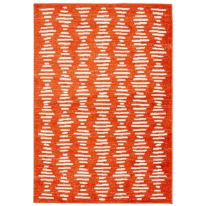 Safavieh Tulum Jute, Latex Rug Red 5' x 8'