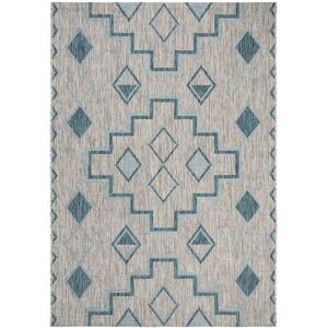 Safavieh Courtyard Indoor/Outdoor Rug NoColor Round: 7'