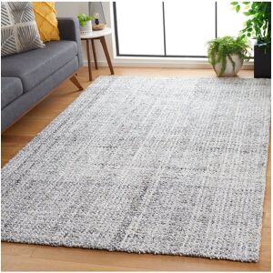 Safavieh Abstract Ralith Hand-Tufted Wool-Blend Rug Grey 6' X 6'