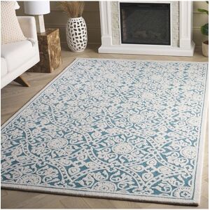 Safavieh Metro Wool Pile Rug Blue 6' x 9'
