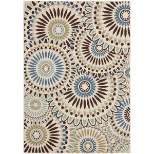 Safavieh Veranda Indoor/Outdoor Rug Cream Round: 7'