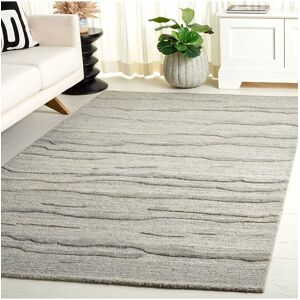 Safavieh Abstract Tarell Hand-Tufted Wool-Blend Rug Grey 6' x 9'