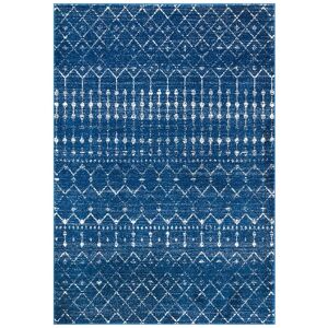 nuLOOM Moroccan Blythe Rug Blue Oval: 5' x 8'