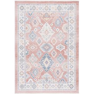 Safavieh Blair Washable Area Rug Rose Round: 7'