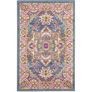 Nourison Passion Rug Teal 8' x 10'